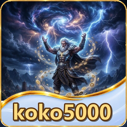 Tampilan menu katalog game koko5000 di Android
